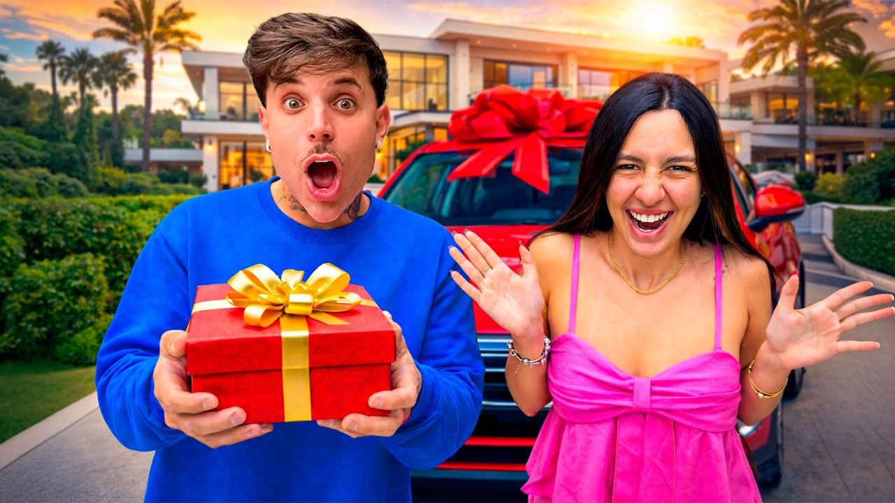 DEI UM SUPER PRESENTE DE ANIVERSÁRIO PARA O TASPIO!