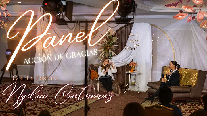 Panel De Action De Gracias - Pastora Nydia Contreras