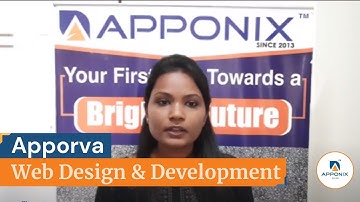 Testimonial by Apporva on Web Designing & Development at Apponix Technologies