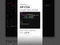 How to Count Characters in a Java String? | Simple AP CSA Trick #java