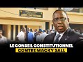 Macky Sall va t’il rejeter la décision du Conseil constitutionnel ?