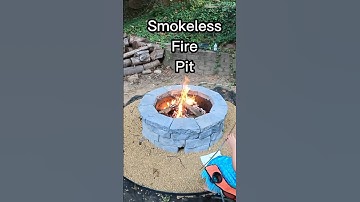 Smokeless Fire Pit Build and Works