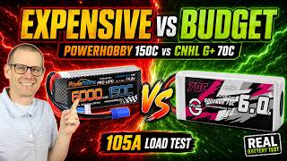 Powerhobby 6000Mah 150C Vs Cnhl G+ 70C - Not Even Close