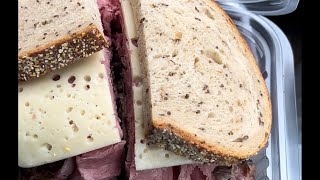 #manny’s corned beef on rye with Swiss and spicy mustard #chicago #foodie #sandwich #LSWTI