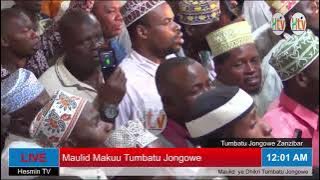 Qaswida ya Dhikri ya wenyeji  // Maulid  ya Tumbatu Jongowe  Zanzibar  24-10-2022