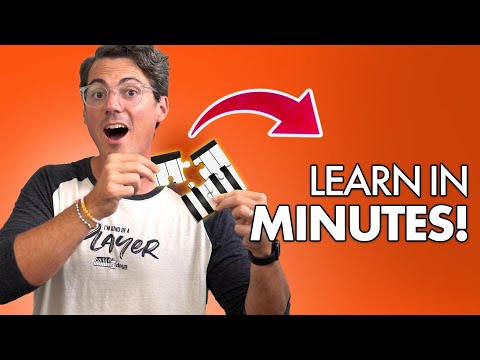 Actually Learn Piano In 40 Minutes (as easy as a 4 piece puzzle)