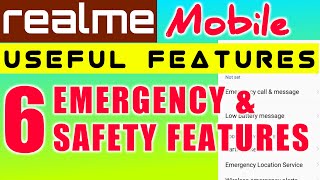 Top 5 Emergency and Safety Features in Realme Mobile Tamil | Realme Mobile Useful Features in Tamil