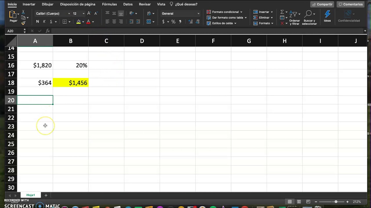Como Sacar IVA Y Descuentos En EXCEL YouTube
