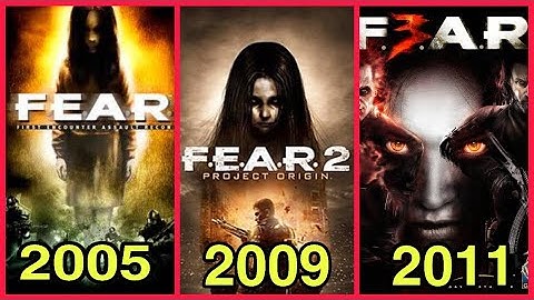Evolution of F.E.A.R video games [2005 - 2011]