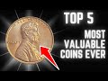 THE MOST VALUABLE LINCOLN PENNIES EVER FOUND IN U.S.A CIRCULATION SHOCKING VALUES!