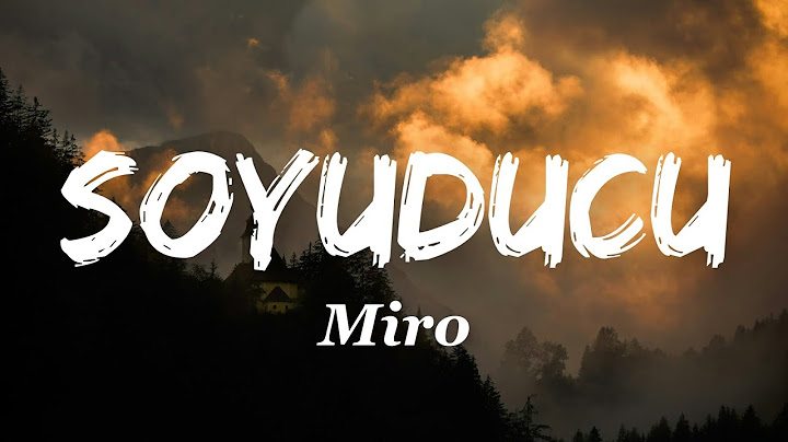 Miro - Soyuducu (Lyrics)