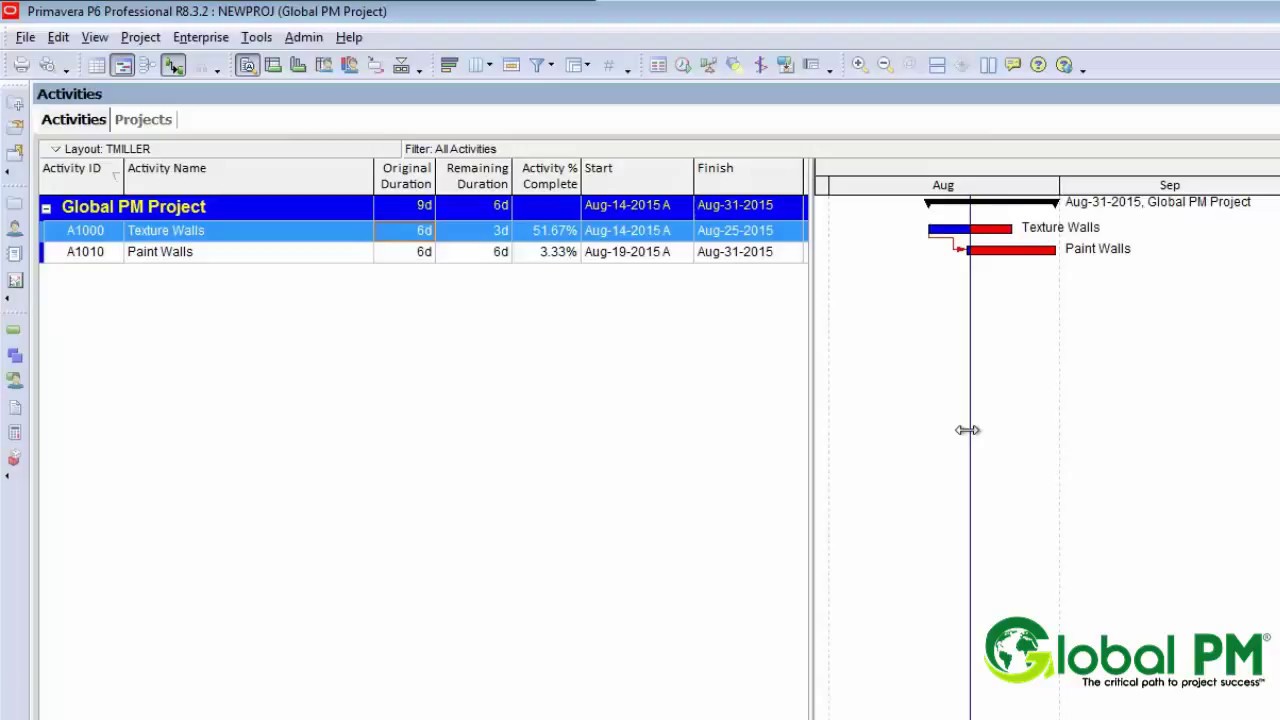 Primavera P6 Training: Use Care With Start-to-Start Relationships in P6