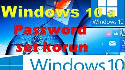 How to set password at windows 10 in Bangla [New update]