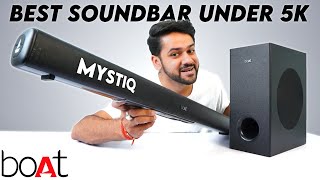 Best Soundbar 2023🔥Under Rs.5000😱boAt Aavante Bar Mystiq | True Techy