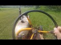 Farmall cub mowing with woods 42&quot;