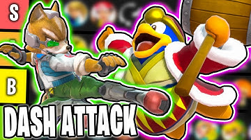 Smash Bros Ultimate DASH ATTACK Tier List