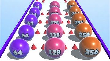 Ball Merge 2048 🟡🟢🔵 MAX LEVELS!! All Levels Gameplay Walkthrough Android, iOS BIG UPDATE!!!