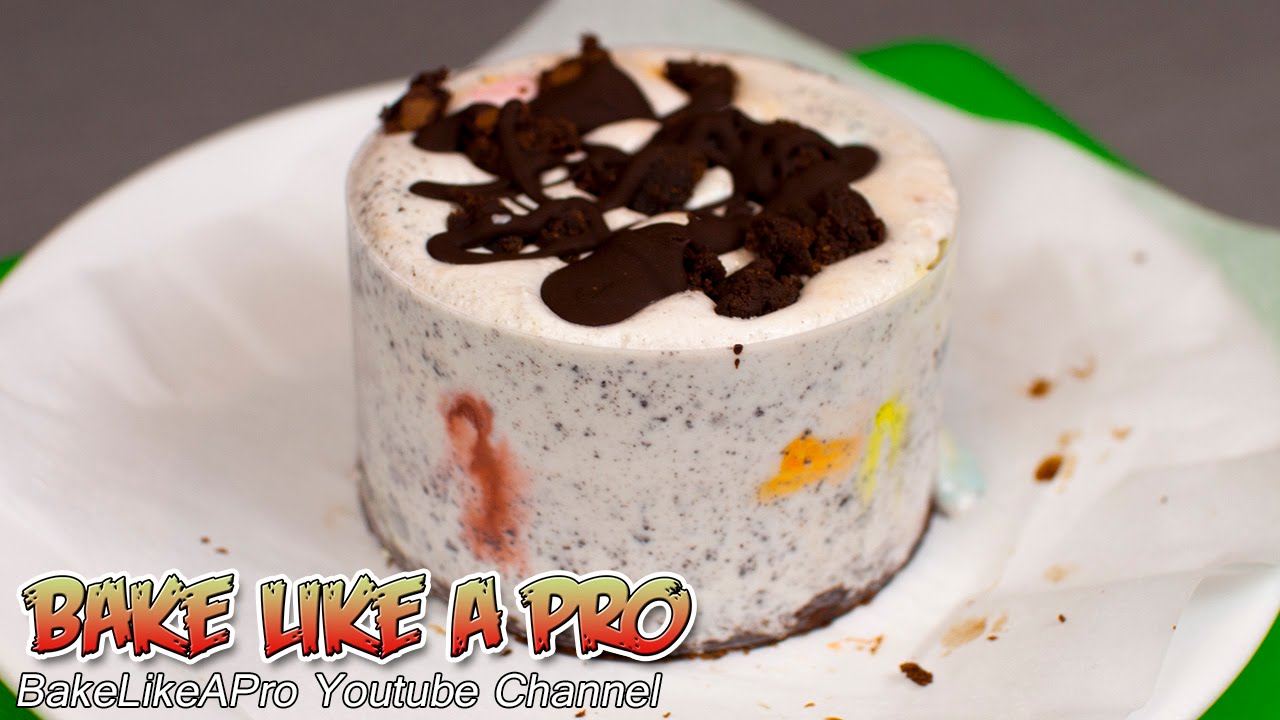 Mini Brownie Oreo Ice Cream Cake With M&Ms Recipe - Youtube
