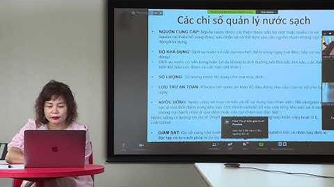 Bài 6 – Nước sạch