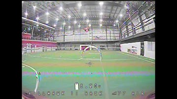 Emax Tinyhawk 2 Race - 2S Indoor FPV - Last Crash in Footage - Broken Lipo Strap 😅