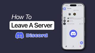 How to Leave a Server on Discord?