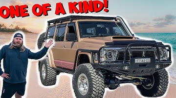 ULTIMATE off-road build of a 30 year old 4WD! Custom Barwork for my Nissan GQ Patrol