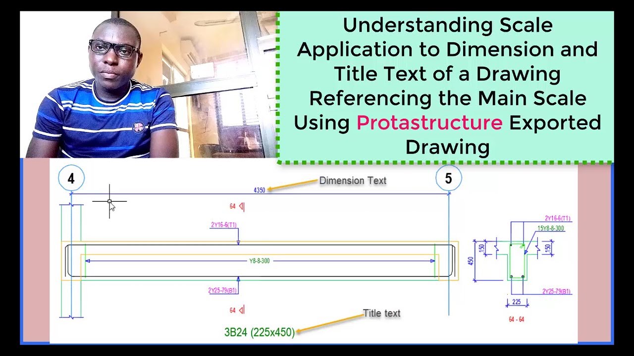 How to Relate Text Height to Drawing Scale in Protastructure Exported ...