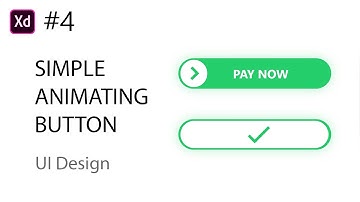Animating Buttons | UI design & Prototype | Adobe XD tutorial [2020] | GUPIXELS | #4