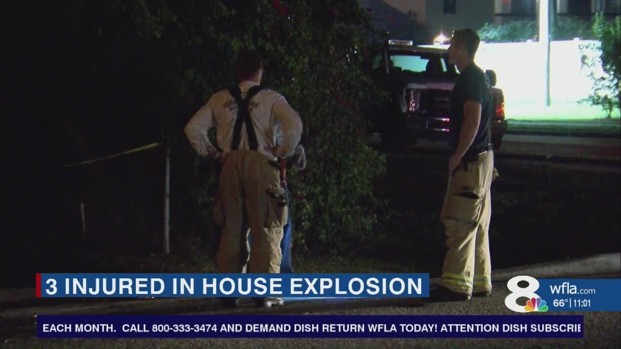 Manatee Explosion Father and son injured, 1 firefighter hospitalized following house ...