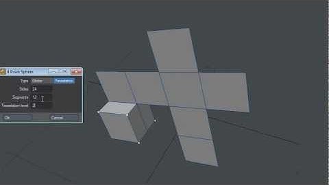 LightWave plugin - 4 Point Sphere