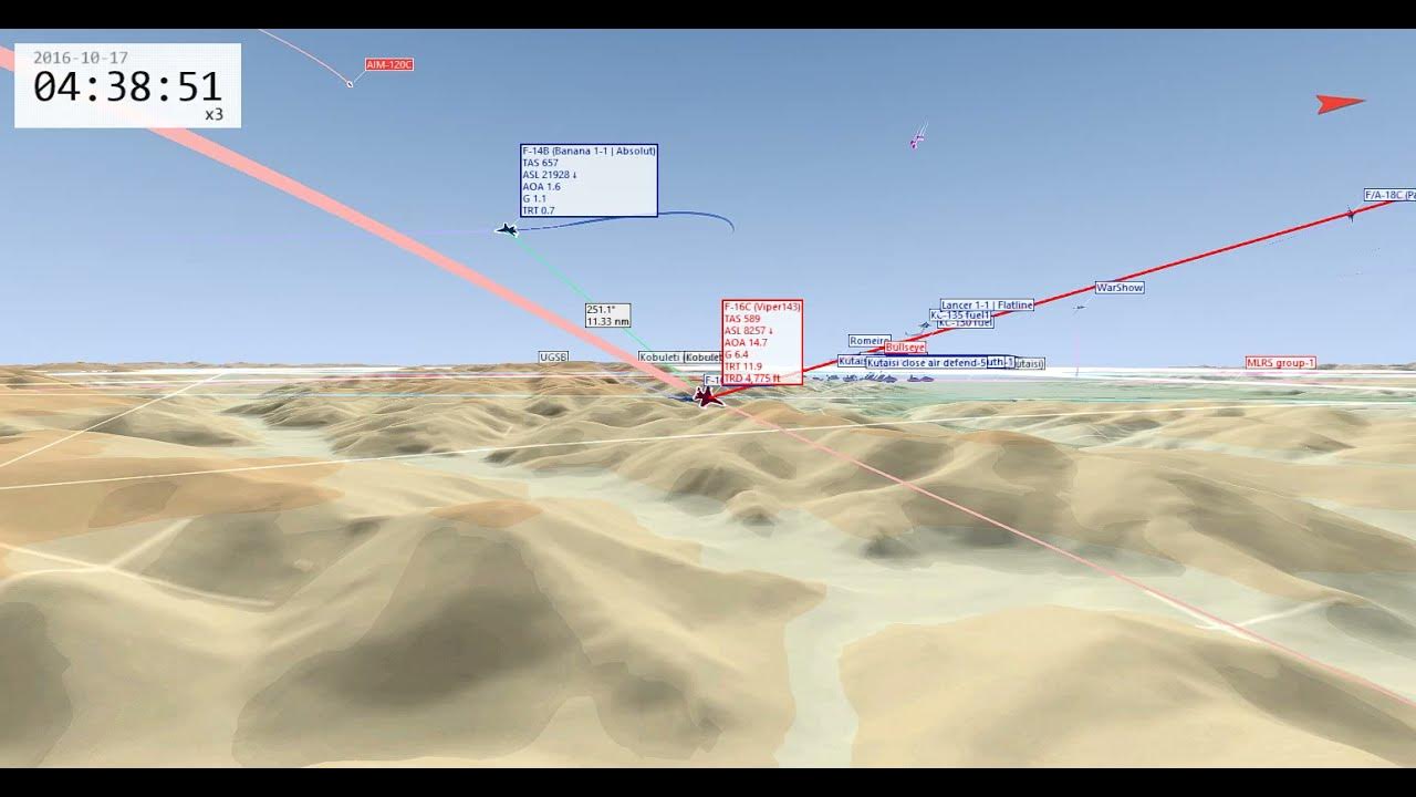 Terrain Masking, BVR & VWR ACMI Record YouTube