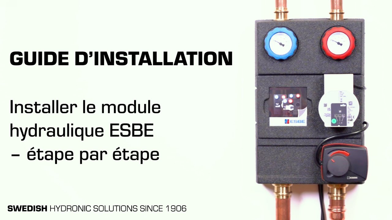 Modules hydrauliques orientable monotubes ou bitubes - Modules hydrauliques