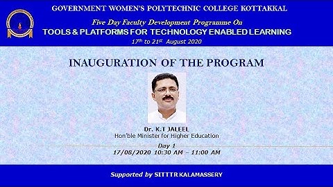 17-8-20 - Inaugural function of FDP