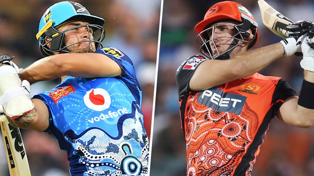 Watch all 15 sixes from Strikers-Scorchers epic