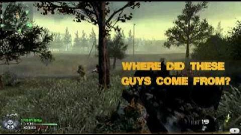 MW2 Barrett .50 Cal + AUG HBAR Montage