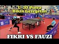 BIKIN GEREGETAN U-20 PUTRA FIKRI KOTA BEKASI VS FAUZI SCM TTC KEJUARAAN TENIS MEJA NASIONAL