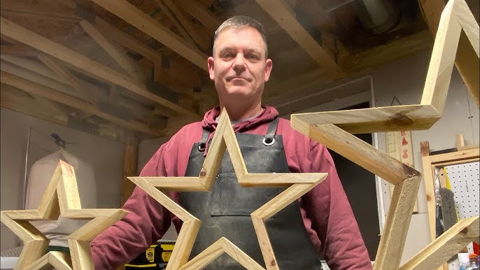 Wooden Stars with DIY Barn Wood 