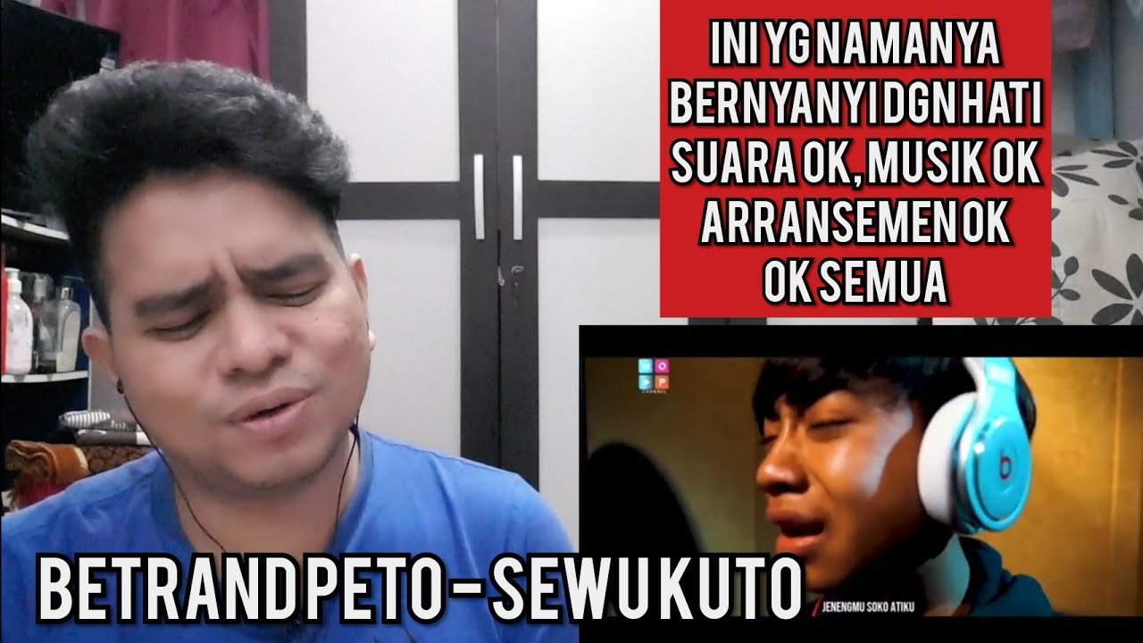 Guru Vocal Komentari BETRAND PETO - SEWU KUTO (Reaction)