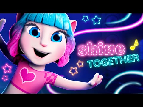 ✨🎵 Shine Together RESMÎ MÜZİK VİDEOSU 🎵✨ Konuşan Angela