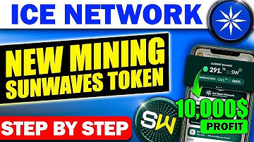 Sunwaves Token Mining | Ice Network New Mining Project Sunwaves Token | New Mining App 2024