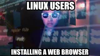 linux users be like