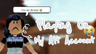 Playing Bloxburg On My Alt Account?!?!   Hanging Out With Fans!