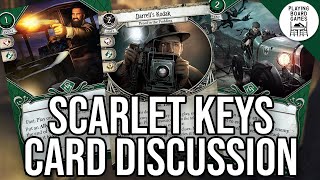 We discuss EVEN MORE Scarlet Keys cards! (Arkham Horror: The Card Game)