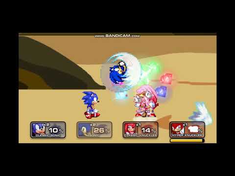 super smash flash 2 mods for shadow and knuckles