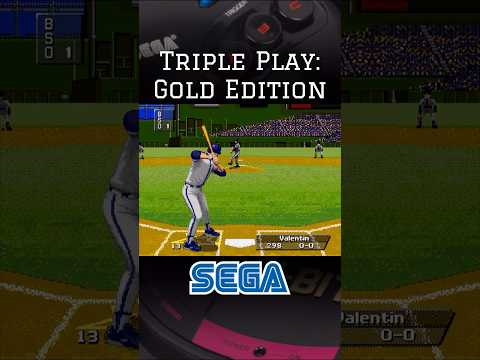 Triple Play: Gold Edition (Sega Mega Drive/ Genesis) #retrogaming #sega
