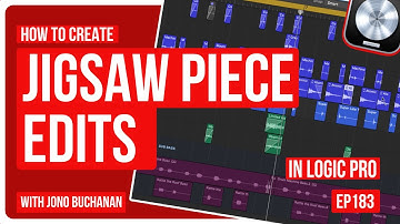 Logic Pro: How to Create  Jon Hopkins style Jigsaw Piece Edits