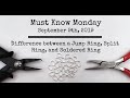 Jump Ring, Split Ring, Soldered Ring? - Must Know Monday 9/9/19