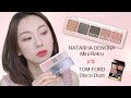 【Anna阿姨】4K~大热新品NATASHA DENONA Mini Retro Palette评测 | 不日常？心机？和TOM FORD 20 Disco Dust很像？| 不显脏画法