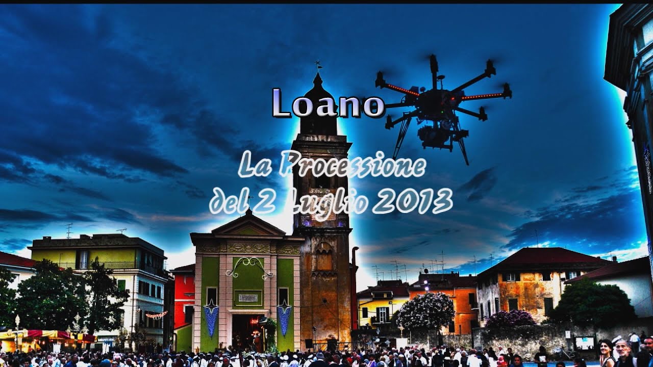 Loano Processione  della Madonna della Visitazione  2 Luglio 2013