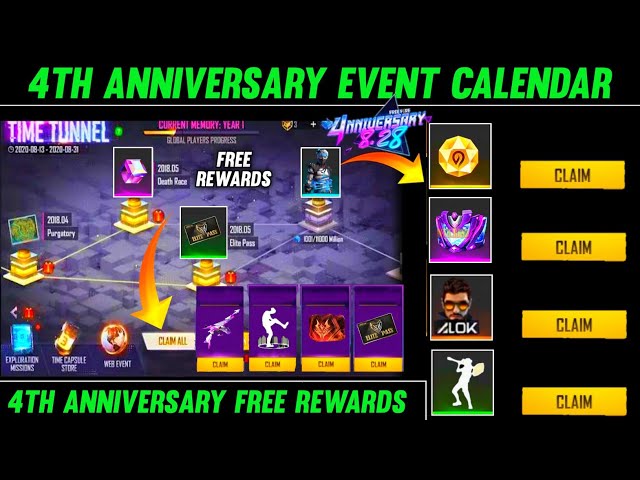 Anniversary Event 2020 – Event Calendar